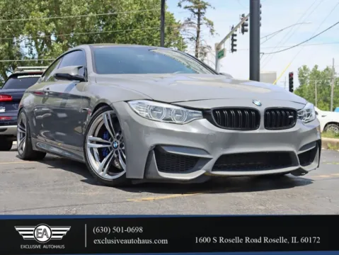 Gray 2017 BMW M4 Coupe 2D for sale in Roselle, IL