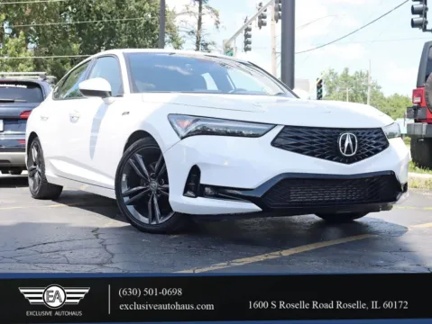 White 2024 Acura Integra 1.5T w/A-Spec Pkg Hatchback Sedan 4D for sale in Roselle, IL