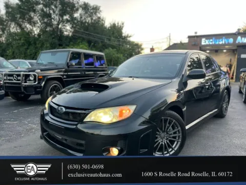 Black 2014 Subaru Impreza WRX Limited Sedan 4D for sale in Roselle, IL