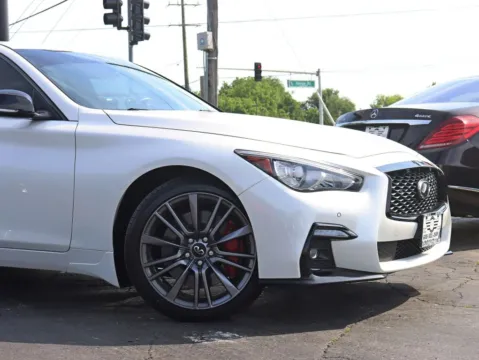 Another view of 2022 INFINITI Q50 RED SPORT 400 Sedan 4D for sale in Roselle, IL at Exclusive Autohaus - Roselle