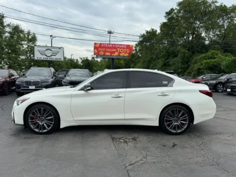 Another view of 2022 INFINITI Q50 RED SPORT 400 Sedan 4D for sale in Roselle, IL at Exclusive Autohaus - Roselle