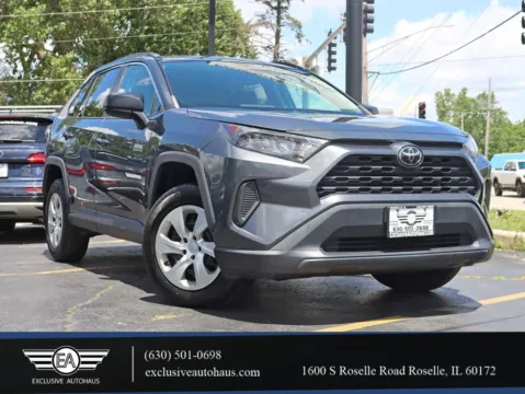Gray 2019 Toyota RAV4 LE Sport Utility 4D for sale in Roselle, IL