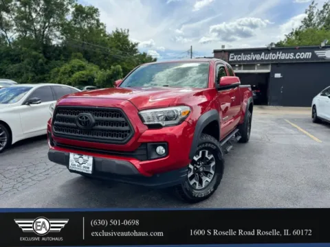 Red 2016 Toyota Tacoma Access Cab TRD Sport Pickup 4D 6 ft for sale in Roselle, IL