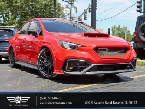 Red 2023 Subaru WRX Premium Sedan 4D for sale in Roselle, IL