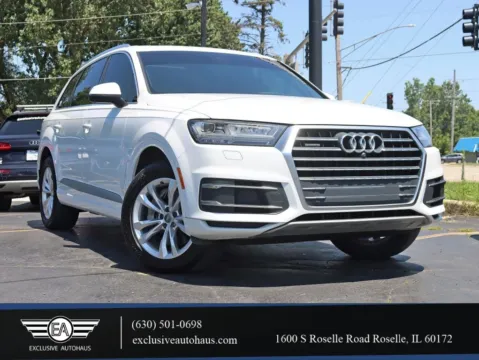 White 2017 Audi Q7 2.0T Premium Plus Sport Utility 4D for sale in Roselle, IL