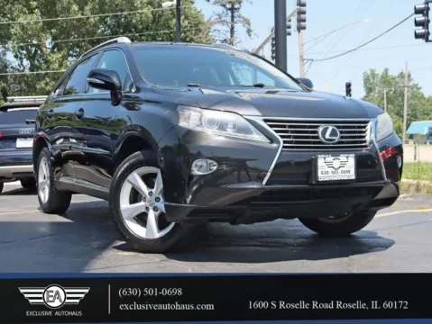 Black 2013 Lexus RX 350 Sport Utility 4D for sale in Roselle, IL