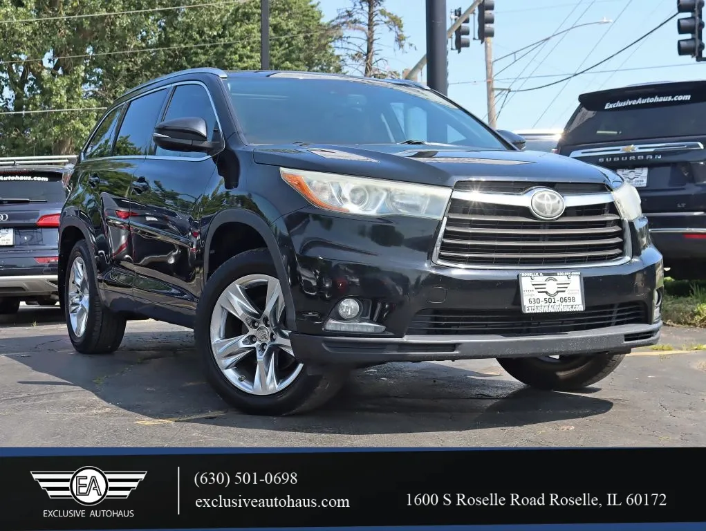2015 Toyota Highlander Limited Platinum Sport Utility 4D