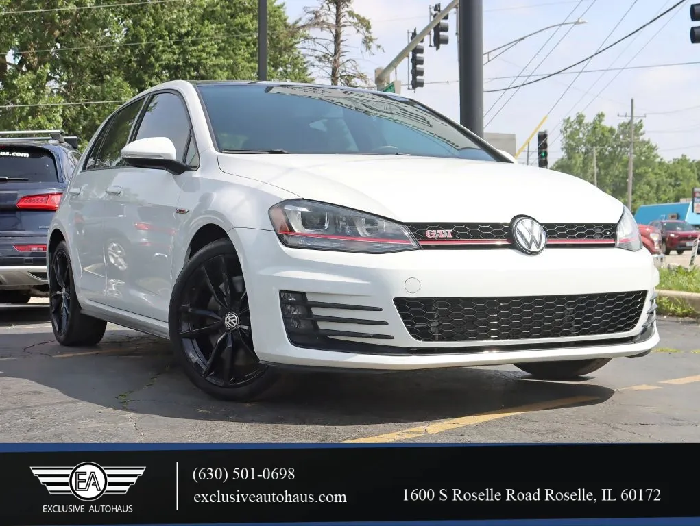 2017 Volkswagen Golf GTI SE Hatchback Sedan 4D