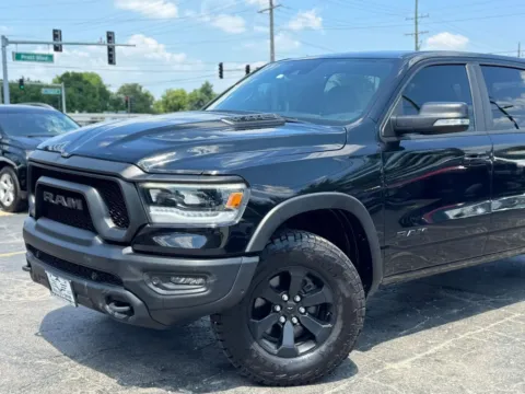 Photos of 2021 Ram 1500 Crew Cab Rebel Pickup 4D 5 1/2 ft for sale in Roselle, IL at Exclusive Autohaus - Roselle