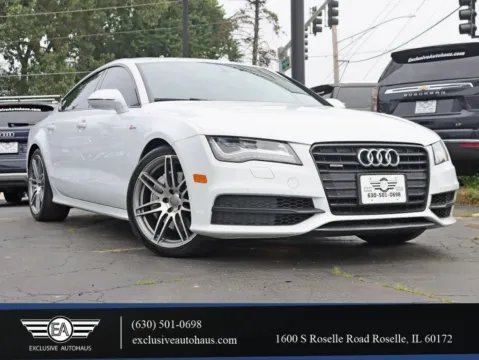 White 2014 Audi A7 Prestige Sedan 4D for sale in Roselle, IL
