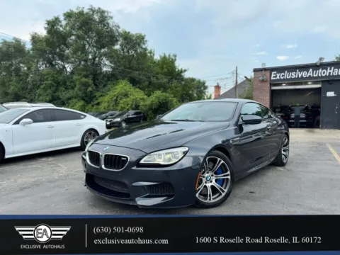Gray 2017 BMW M6 Coupe 2D for sale in Roselle, IL