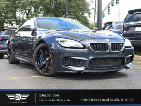 Gray 2017 BMW M6 Coupe 2D for sale in Roselle, IL