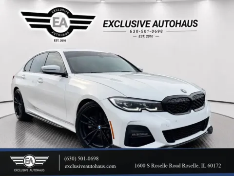 White 2021 BMW 3 Series 330i xDrive Sedan 4D for sale in Roselle, IL
