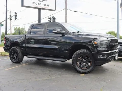 Photos of 2021 Ram 1500 Crew Cab Big Horn Pickup 4D 5 1/2 ft for sale in Roselle, IL at Exclusive Autohaus - Roselle
