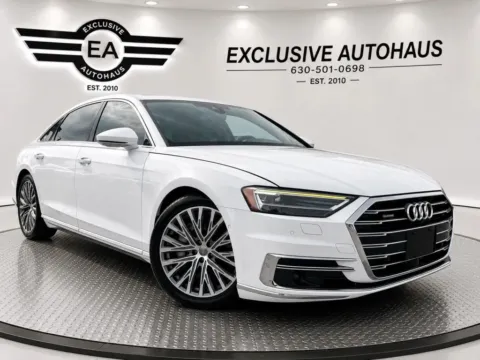 Photos of 2019 Audi A8 L 3.0T Sedan 4D for sale in Roselle, IL at Exclusive Autohaus - Roselle