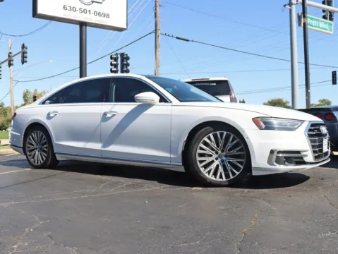 Photos of 2019 Audi A8 L 3.0T Sedan 4D for sale in Roselle, IL at Exclusive Autohaus - Roselle