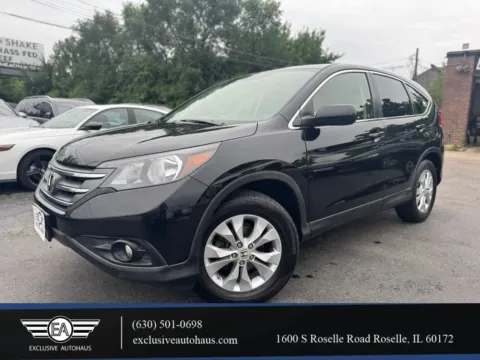 Black 2012 Honda CR-V EX Sport Utility 4D for sale in Roselle, IL