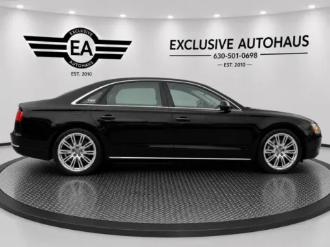 Photos of 2014 Audi A8 L TDI Sedan 4D for sale in Roselle, IL at Exclusive Autohaus - Roselle