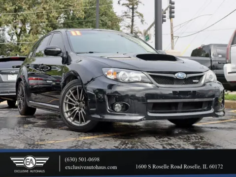 Black 2011 Subaru Impreza WRX Sport Wagon 4D for sale in Roselle, IL