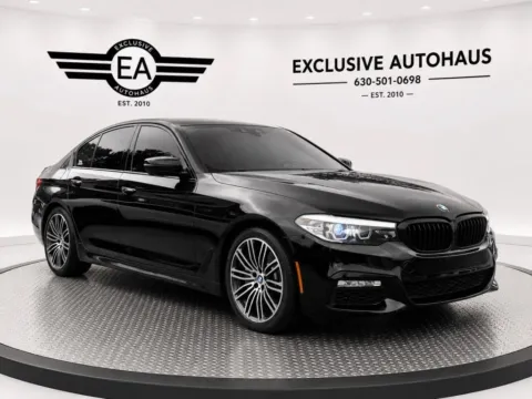 Another view of 2018 BMW 5 Series 530i xDrive Sedan 4D for sale in Roselle, IL at Exclusive Autohaus - Roselle