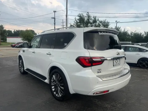 Another view of 2021 INFINITI QX80 SENSORY Sport Utility 4D for sale in Roselle, IL at Exclusive Autohaus - Roselle