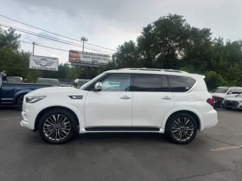 Photos of 2021 INFINITI QX80 SENSORY Sport Utility 4D for sale in Roselle, IL at Exclusive Autohaus - Roselle