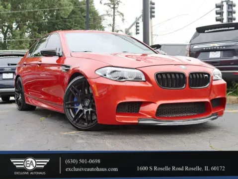 Orange 2015 BMW M5 Sedan 4D for sale in Roselle, IL