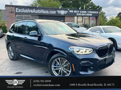 Blue 2020 BMW X3 M40i Sport Utility 4D for sale in Roselle, IL