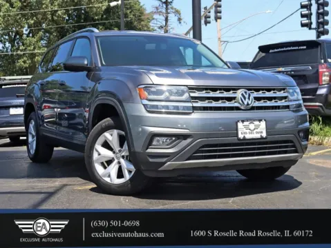 Gray 2018 Volkswagen Atlas SE 4Motion Sport Utility 4D for sale in Roselle, IL
