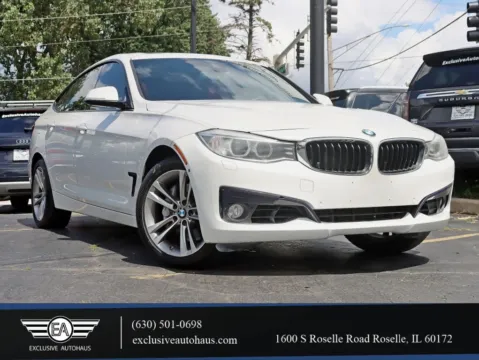 White 2016 BMW 3 Series 335i Gran Turismo xDrive Sedan 4D for sale in Roselle, IL