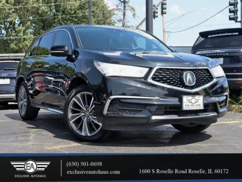 Black 2017 Acura MDX SH-AWD Sport Utility 4D for sale in Roselle, IL