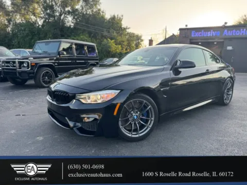 Black 2016 BMW M4 Coupe 2D for sale in Roselle, IL