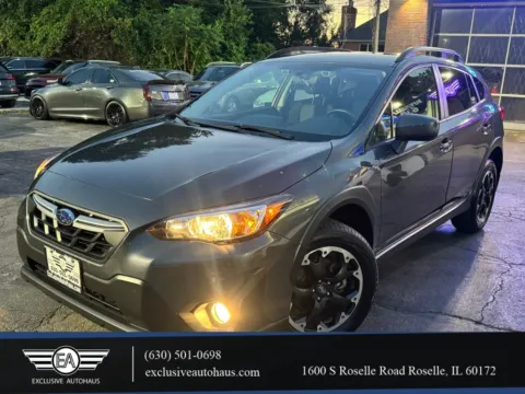 Gray 2022 Subaru Crosstrek Premium Sport Utility 4D for sale in Roselle, IL
