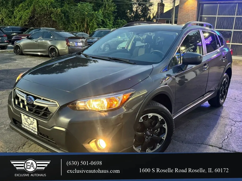 Gray 2022 Subaru Crosstrek Premium Sport Utility 4D for sale in Roselle, IL