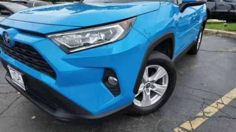 Another view of 2021 Toyota RAV4 Hybrid XLE Sport Utility 4D for sale in Roselle, IL at Exclusive Autohaus - Roselle