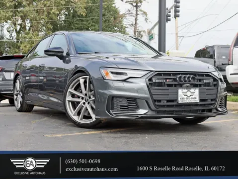 Gray 2021 Audi S6 Premium Plus Sedan 4D for sale in Roselle, IL