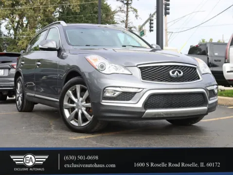 Gray 2016 INFINITI QX50 Sport Utility 4D for sale in Roselle, IL