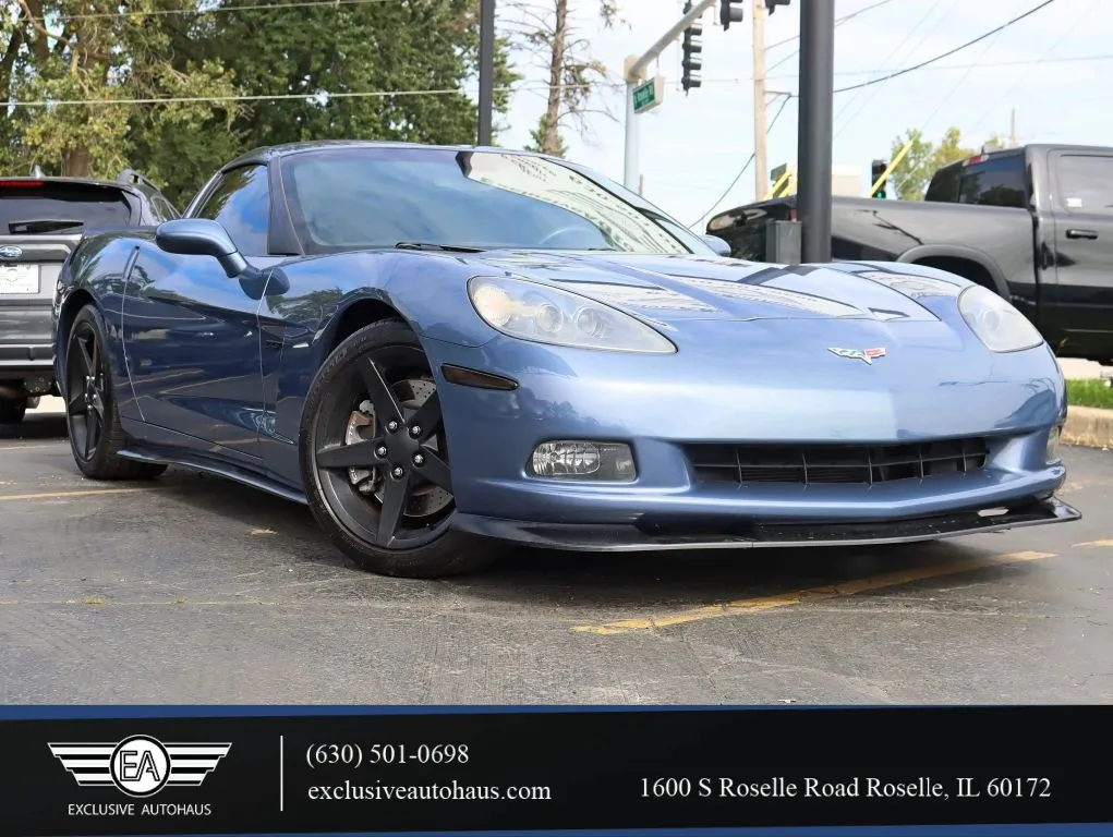 Blue 2011 Chevrolet Corvette Coupe 2D for sale in Roselle, IL