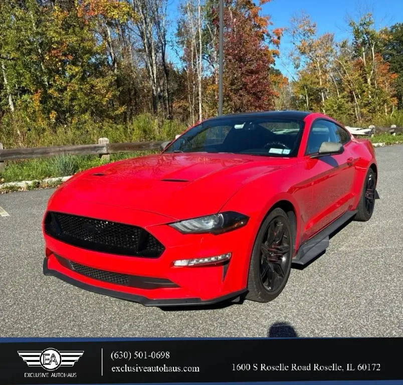 Red 2020 Ford Mustang GT Coupe 2D for sale in Roselle, IL
