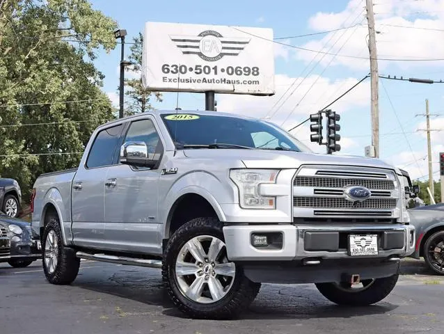 2015 Ford F-150 SuperCrew Cab Platinum Pickup 4D 5 1/2 ft for sale in Roselle, IL