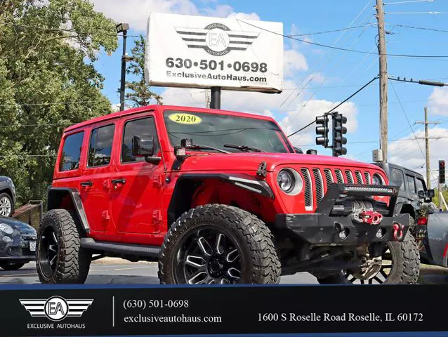 2020 Jeep Wrangler Unlimited Sahara Altitude Sport Utility 4D for sale in Roselle, IL