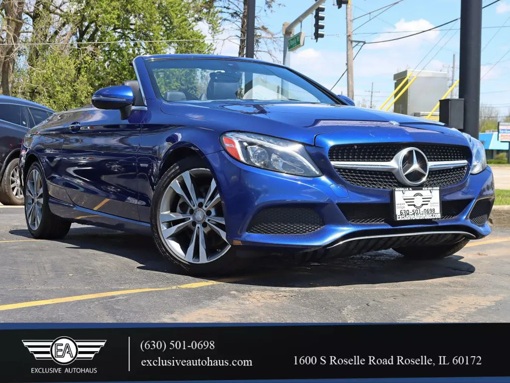 Used 2017 Mercedes-Benz C-Class C 300 4MATIC Cabriolet 2D for sale