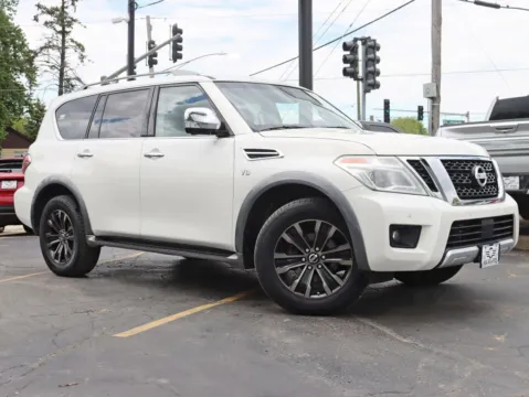 Photos of 2017 Nissan Armada Platinum Sport Utility 4D for sale in Roselle, IL at Exclusive Autohaus - Roselle