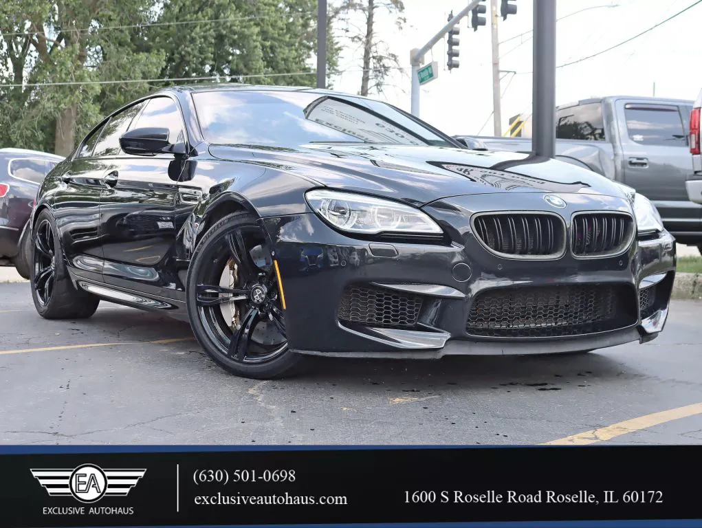 Black 2016 BMW M6 Coupe 4D for sale in Roselle, IL