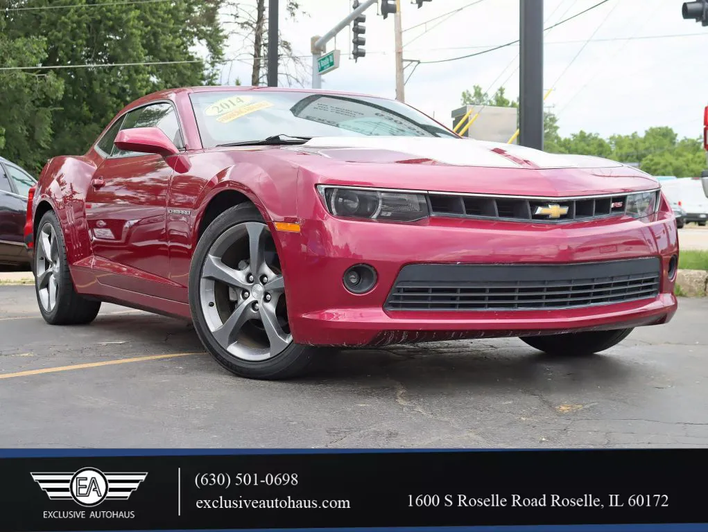 Purple 2014 Chevrolet Camaro LT Coupe 2D for sale in Roselle, IL