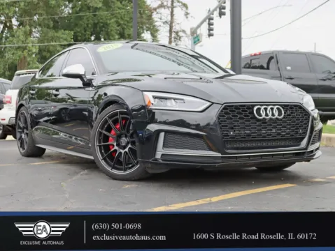 Black 2018 Audi S5 Premium Plus Sedan 4D for sale in Roselle, IL