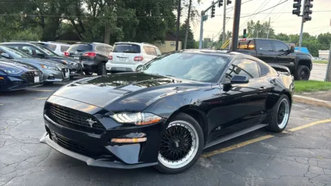 Another view of 2021 Ford Mustang EcoBoost Coupe 2D for sale in Roselle, IL at Exclusive Autohaus - Roselle