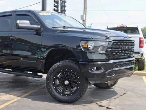 Another view of 2022 Ram 1500 Quad Cab Big Horn Pickup 4D 6 1/3 ft for sale in Roselle, IL at Exclusive Autohaus - Roselle