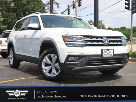 White 2018 Volkswagen Atlas SE 4Motion Sport Utility 4D for sale in Roselle, IL