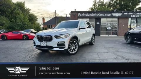 White 2020 BMW X5 xDrive40i Sport Utility 4D for sale in Roselle, IL
